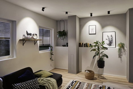 Paulmann 93371 Spircle LED-es ráépíthető lámpa LED Fixen beépített LED-es 8 W Fekete (matt) 5. kép