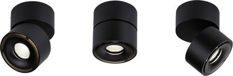 Paulmann 93371 Spircle LED-es ráépíthető lámpa LED Fixen beépített LED-es 8 W Fekete (matt) 7. kép