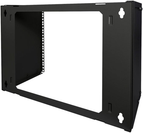 Rack szekrénybe építhető univerzális keret Digitus 19 8 HE Schwarz 2. kép