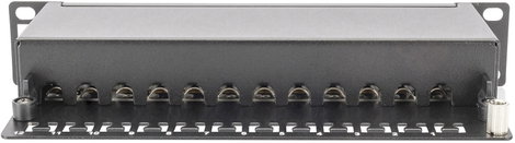 Patch panel 12 portos 25,4 cm (10) Digitus CAT6 4. kép