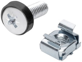Rögzítő készlet, 48,3 cm (19), 50 darabos, Digitus