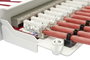 Beépíthető ISDN patch panel 25db-os CAT6a Digitus 19 RAL 7035 1HE 3. bélyegkép