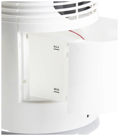 DOMO Air Cooler Chillizz Levegőhűtő 9.6 W (Ø x Ma) 204 mm x 380 mm Fehér, Fekete Időzítő, Légnedvesí 13. kép