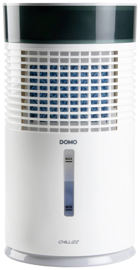 DOMO Air Cooler Chillizz Levegőhűtő 9.6 W (Ø x Ma) 204 mm x 380 mm Fehér, Fekete Időzítő, Légnedvesí 2. kép