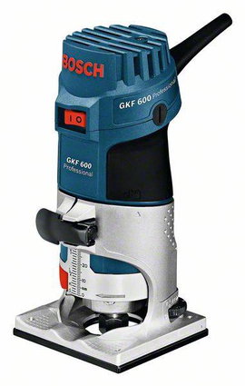 Bosch Professional Élmaró 060160A100 GKF 600 párhuzamos ütközővel, Hordtáskával 600 W