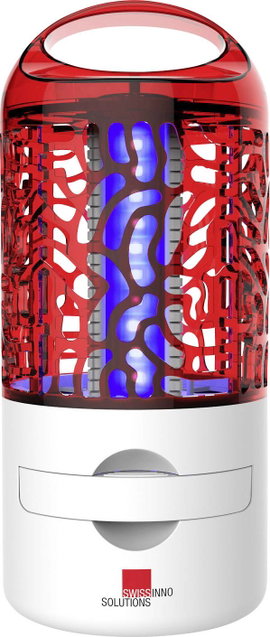 Swissinno Premium 10W 1 245 001 UV fény, Áramrács UV szúnyogfogó 10 W (Ø x Ma) 115 mm x 260 mm Fehér