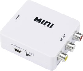 HDMI / RCA konverter, 1x HDMI alj - 3x RCA alj, fehér, SpeaKa Professional