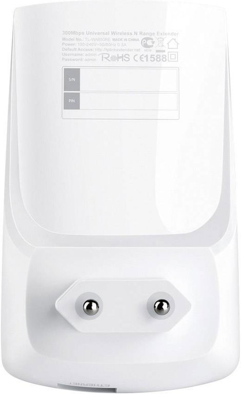 Wifi jelerősítő, WLAN hatótáv növelő, 300 Mbit/s, 2,4 GHz, TP-Link TL-WA850RE 5. kép