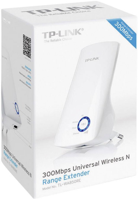 Wifi jelerősítő, WLAN hatótáv növelő, 300 Mbit/s, 2,4 GHz, TP-Link TL-WA850RE 6. kép
