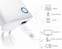 Wifi jelerősítő, WLAN hatótáv növelő, 300 Mbit/s, 2,4 GHz, TP-Link TL-WA850RE 9. bélyegkép