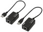USB 2.0 jeltovábbító 60 m-ig, LogiLink UA0021D bélyegkép