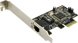 PCI Express Gigabit hálózatikártya 1000 Mbit/s, LogiLink PC0029A