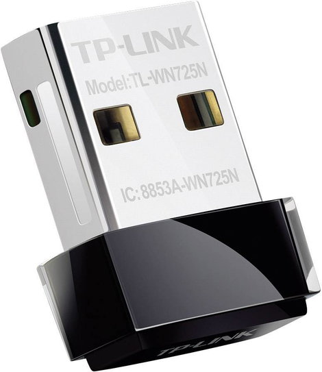 Nano WLAN stick USB 2.0 150 MBit/s, 2.4 GHz, TP-LINK WN725N 3. kép