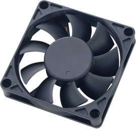 Számítógépház ventilátor, 70 mm, Akasa AK-179BKT-C