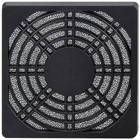 Ventilátor szűrő, 80 mm, fekete, Akasa 28513C48B