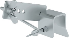 MUNK Günzburger Steigtechnik 19114 Az ereszcsatorna-tartó minden létrúdhoz acél / horganyzott 1 db