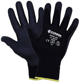 Kunzer 9BUG09 Nitril hab, Elasztán Munkakesztyű Méret (kesztyű): 9, L 1 pár