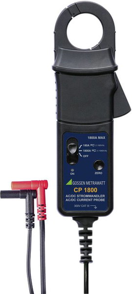 Gossen Metrawatt CP1800 Lakatfogó adapter Mérési tartomány A/AC: 100 mA - 1250 A Mérési tartomány A/