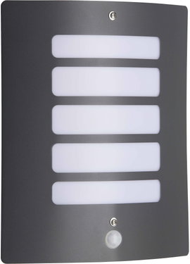 Brilliant Todd 47698/63 Kültéri fali lámpa mozgásérzékelővel E27 60 W Antracit