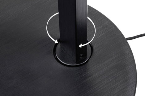 LED-es állólámpa 17 W, alumínium (csiszolt)/fekete, Paulmann Aldan 79717 11. kép
