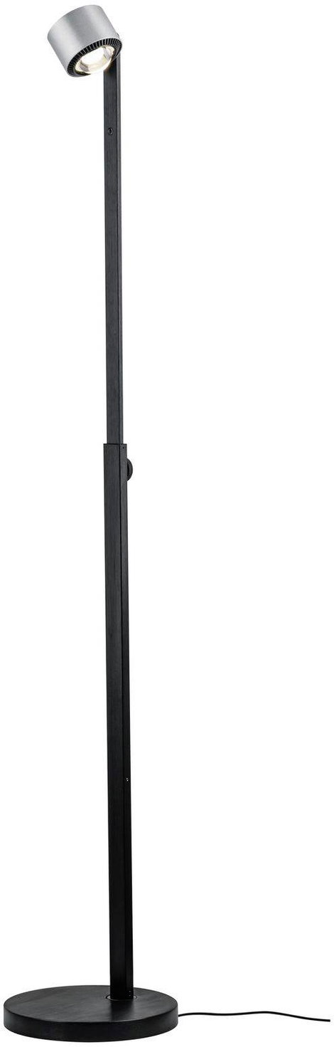 LED-es állólámpa 17 W, alumínium (csiszolt)/fekete, Paulmann Aldan 79717 2. kép
