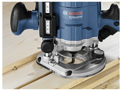 Bosch Professional Felületmaró 0601626001 GOF 1250 CE Hordtáskával 1250 W 3. kép