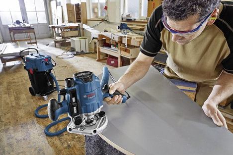 Bosch Professional Felületmaró 0601626001 GOF 1250 CE Hordtáskával 1250 W 7. kép