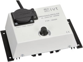 IVT DR-2000 Váltóáram szabályozó fordulatszám szabályozó 2000 W dimmer