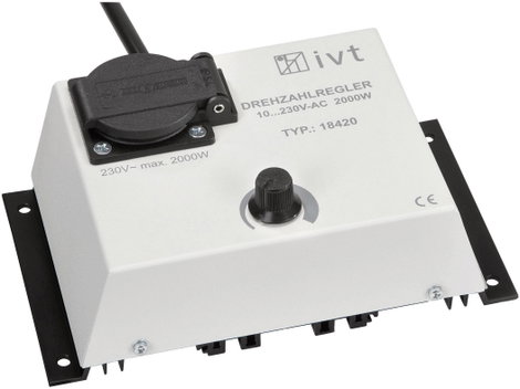 IVT DR-2000 Váltóáram szabályozó fordulatszám szabályozó 2000 W dimmer
