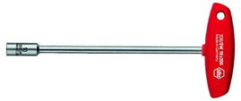 Wiha Sechskant-Steckschlüssel 7x125mm T-Griff plus6 Dugókulcs csavarhúzó Műhely Kulcsszélesség: 7 mm