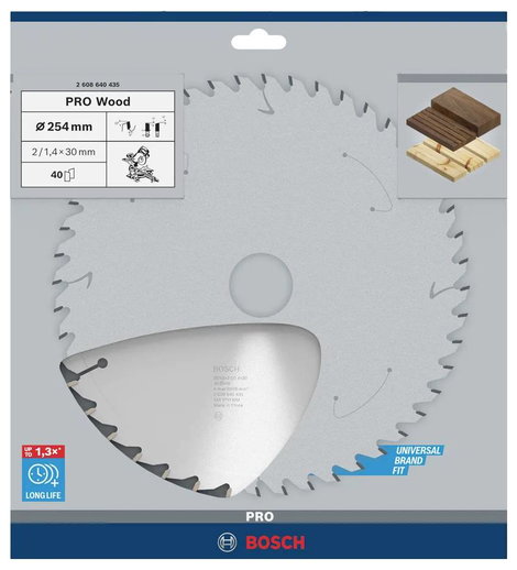 Bosch Accessories Optiline 2608640442 Keményfém körfűrészlap 305 x 30 x 2.5 mm Fogak száma (collonké 3. kép