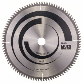 Bosch Accessories Multi Material 2608640453 Keményfém körfűrészlap 305 x 30 x 3.2 mm Fogak száma (co