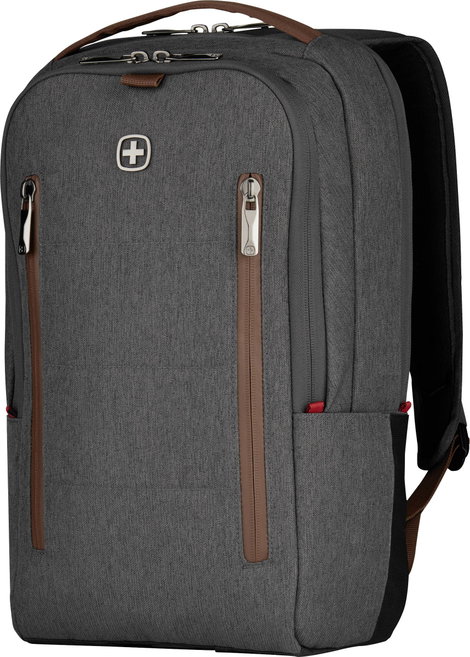 Wenger Notebook hátizsák City Upgrade Alkalmas: Max.: 39,6 cm (15,6) Szürke 5. kép