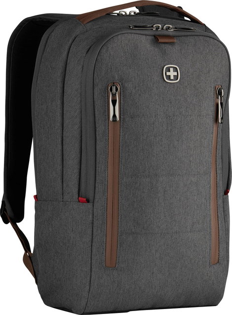 Wenger Notebook hátizsák City Upgrade Alkalmas: Max.: 39,6 cm (15,6) Szürke 6. kép