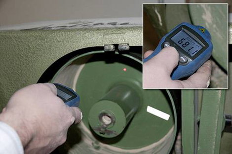 PCE Instruments PCE-DT 65 Fordulatszámmérő 2 - 20000 fordulat/perc 2 - 99999 fordulat/perc 3. kép