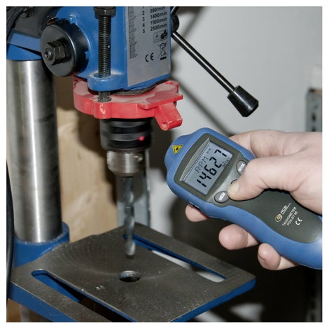 PCE Instruments PCE-DT 65 Fordulatszámmérő 2 - 20000 fordulat/perc 2 - 99999 fordulat/perc 5. kép