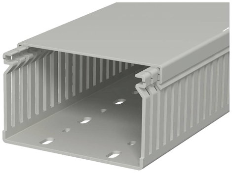 OBO Bettermann 6178037 Kábelvezető csatorna (H x Sz x Ma) 2000 x 100 x 60 mm 1 db Kőszürke