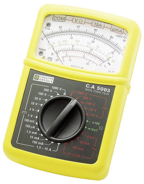 Chauvin Arnoux C.A 5003 Kézi multiméter analóg CAT III 600 V 2. kép