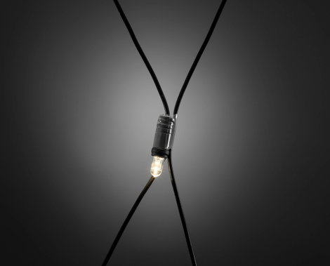 Konstsmide LED Fényfüggöny rendszer bővítés Jégeső 24 V Fényfüggöny Melegfehér 2. kép