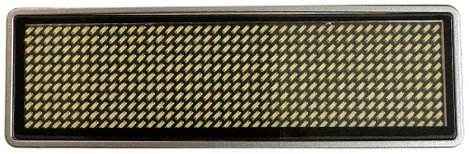 LED-es névtábla Fehér 44 x 11 Pixel (Sz x Ma x Mé) 93 x 30 x 6 mm 125908