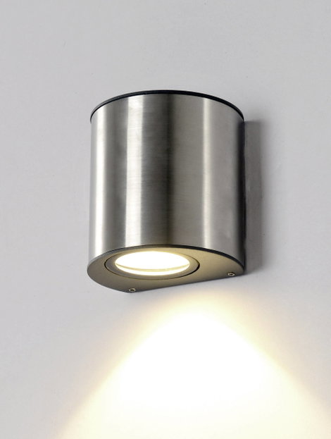 Lutec Ilumi ST5010 LED-es kültéri fali lámpa 6 W Nemesacél 2. kép