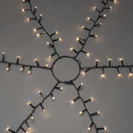 Konstsmide 6651-100 LED-es karácsonyfa fényfüzér Kültérre EEK: E (A - G) Hálózatról üzemeltetett Fén
