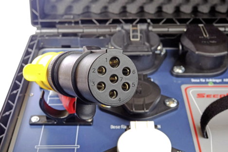 Professzionális rádió pótkocsi teszt eset 12 + 24 volt 12 V, 24 V SecoRüt Wireless ControlCase 40410 16. kép