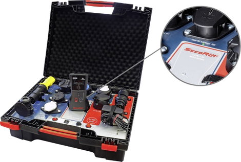 Professzionális rádió pótkocsi teszt eset 12 + 24 volt 12 V, 24 V SecoRüt Wireless ControlCase 40410 6. kép
