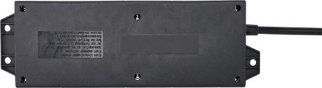 Sygonix RF-4737788 Elosztó kapcsolóval Fekete Védőérintkezős 1 db 3. kép