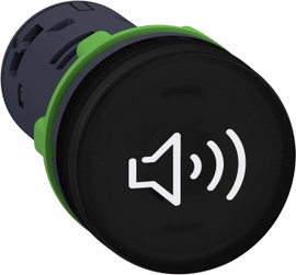 Schneider Electric XB5KSB Buzzer (H x Sz x Ma) 55 x 29 x 29 mm Fekete 1 db