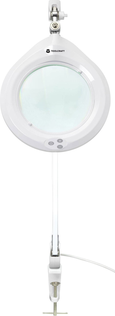 TOOLCRAFT TO-7427319 LED-es nagyítós lámpa Nagyítási tényező: 1.75 x EEK: F (A - G) 2. kép