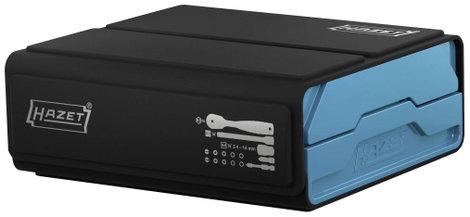 Hazet SmartCase 2200SC-2 Bit készlet 50 részes Belső hatlap, Egyeneshornyú, Kereszthornyú Phillips, 6. kép