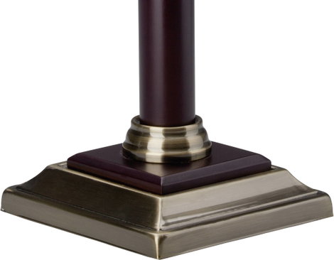 Brilliant Bankir 92679/31 Asztali lámpa Halogén E27 60 W Sárgaréz antik 4. kép