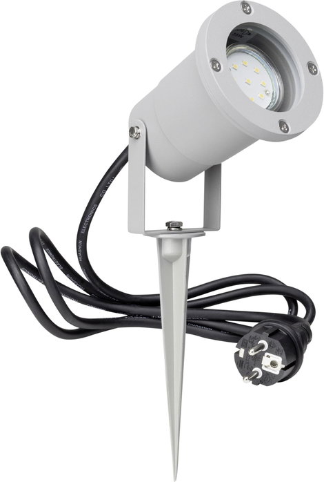 LED-es kerti fényszóró GU10 3 W szürke, Brilliant G96232/22 Janko 2. kép
